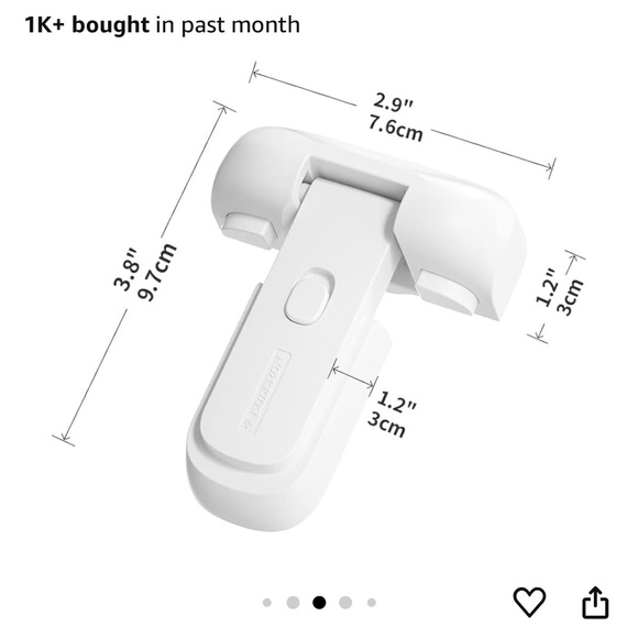 Fridge locks.. 5 pack - Picture 5 of 8